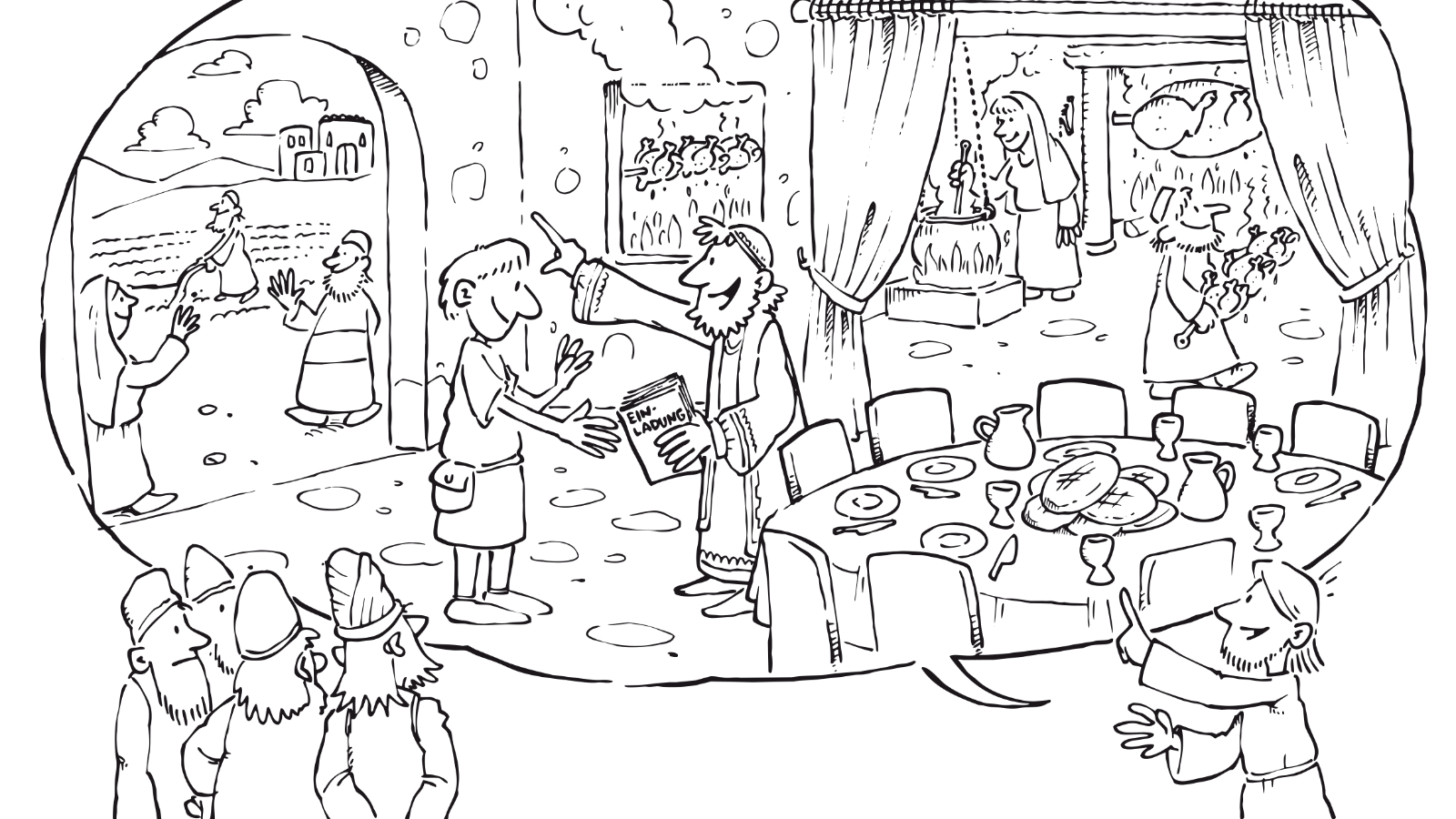 Vorschaubild zum LesejahrA_28. Sonntag im Jahreskreis