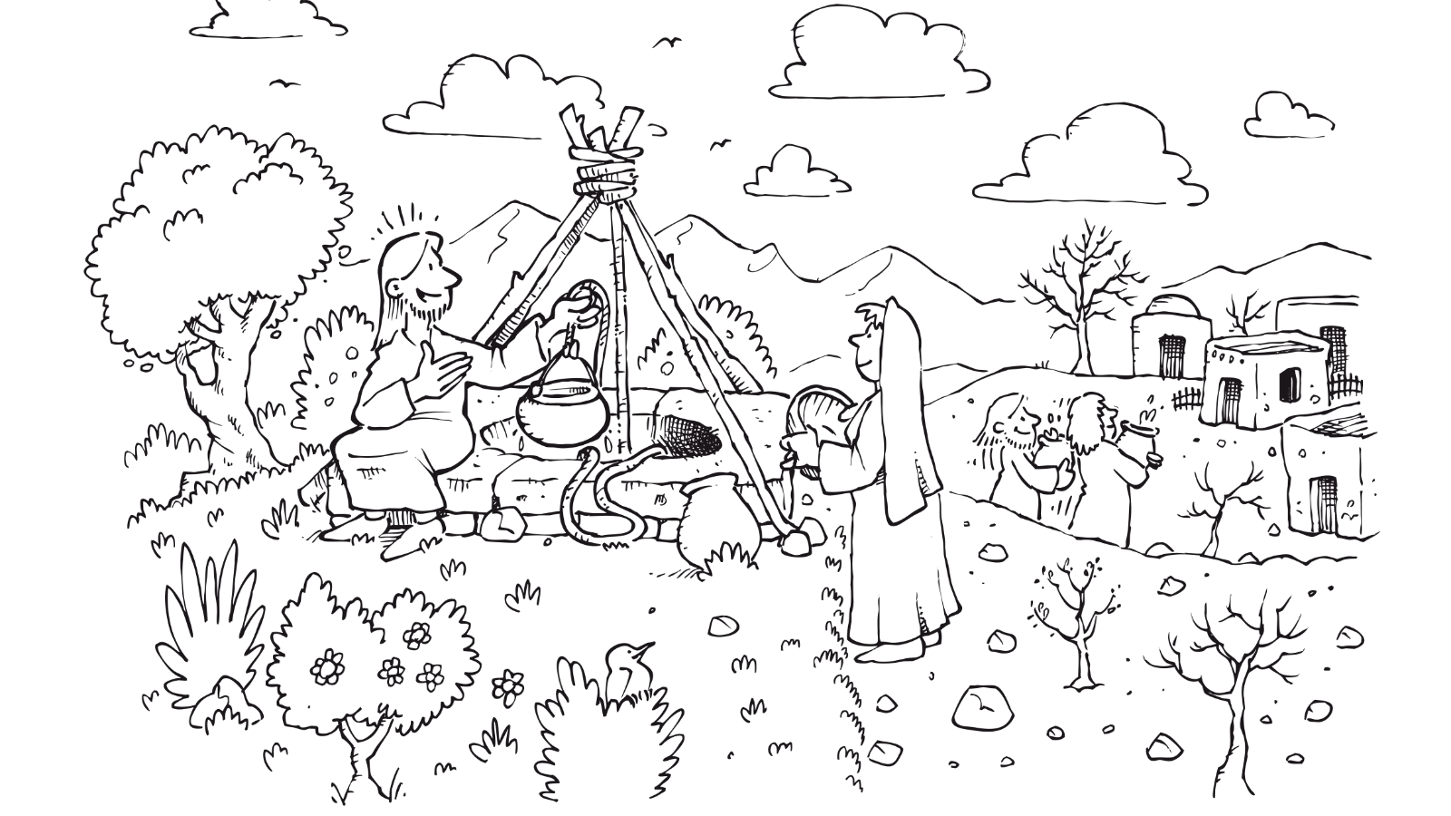 Vorschaubild zum LesejahrA_3. Fastensonntag