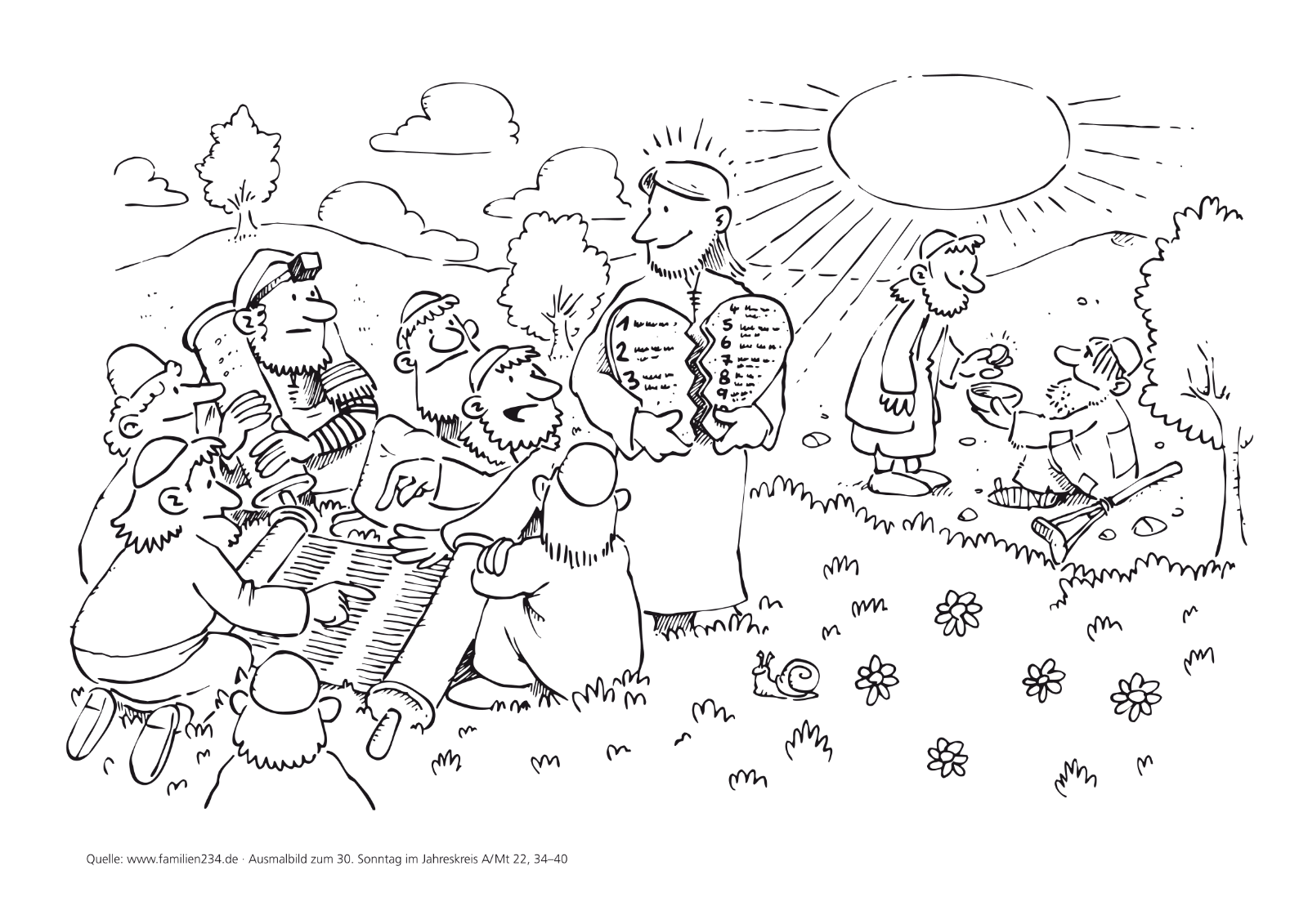 Vorschaubild zum LesejahrA_30. Sonntag im Jahreskreis