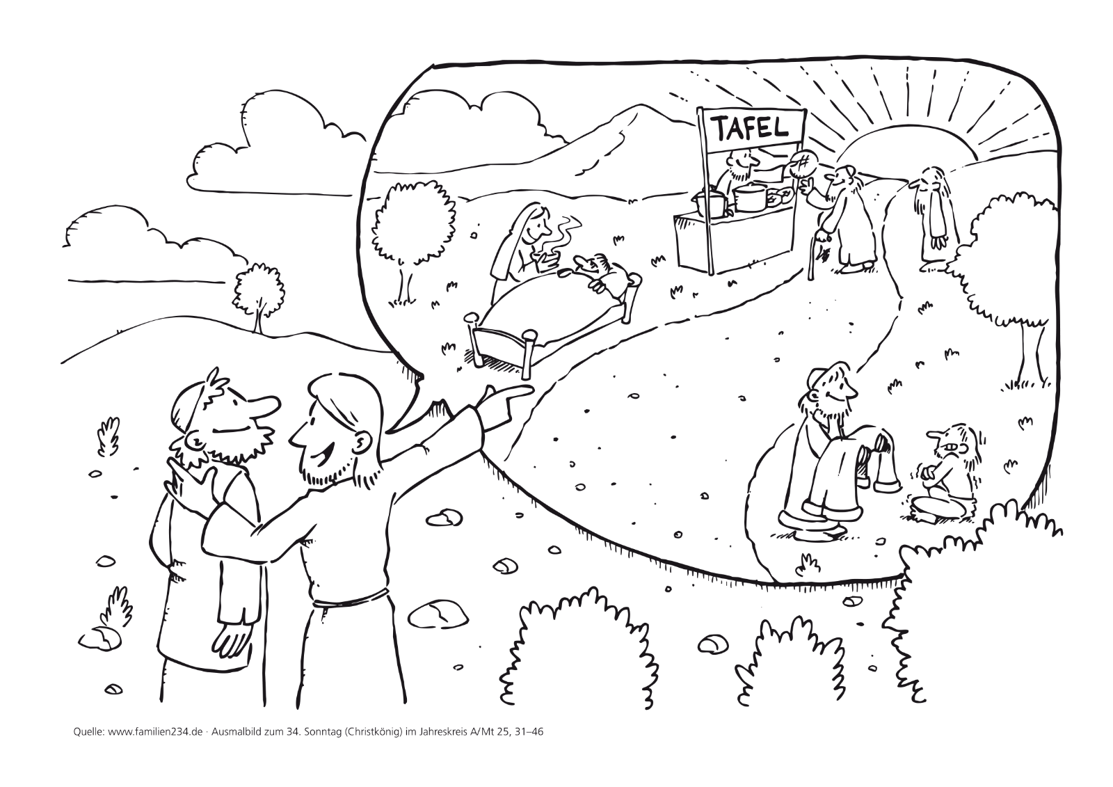 Vorschaubild zum LesejahrA_34. Sonntag im Jahreskreis