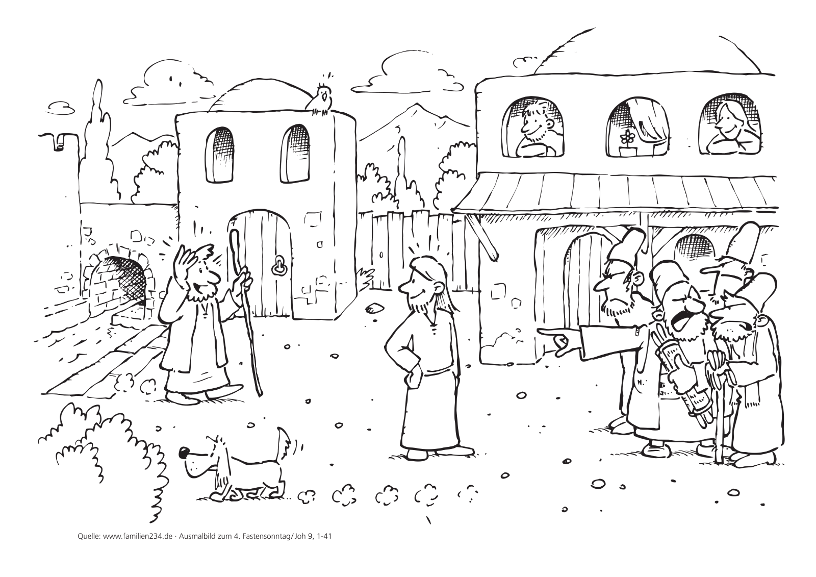 Vorschaubild zum LesejahrA_4. Fastensonntag