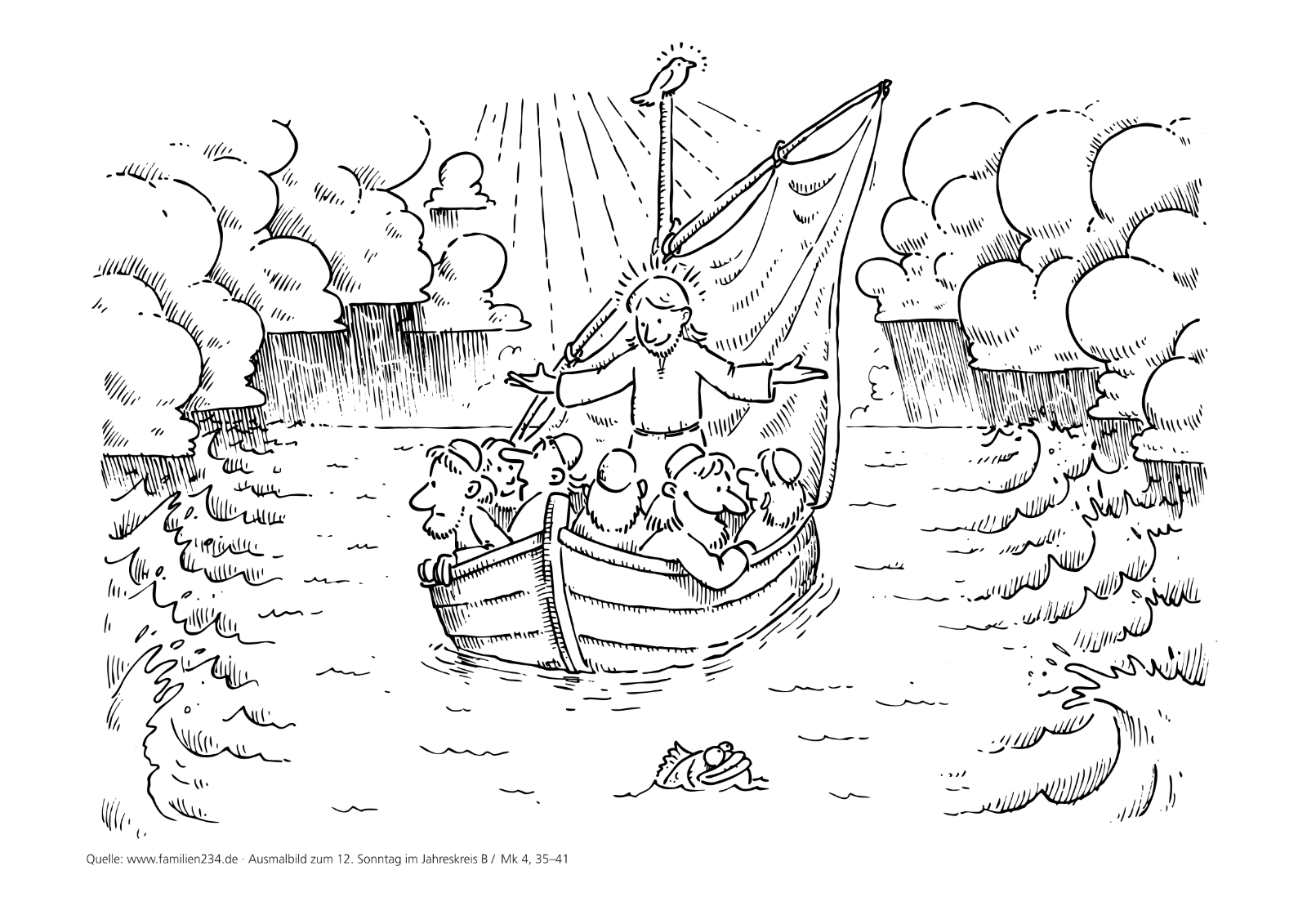 LesejahrB_12. Sonntag im Jahreskreis