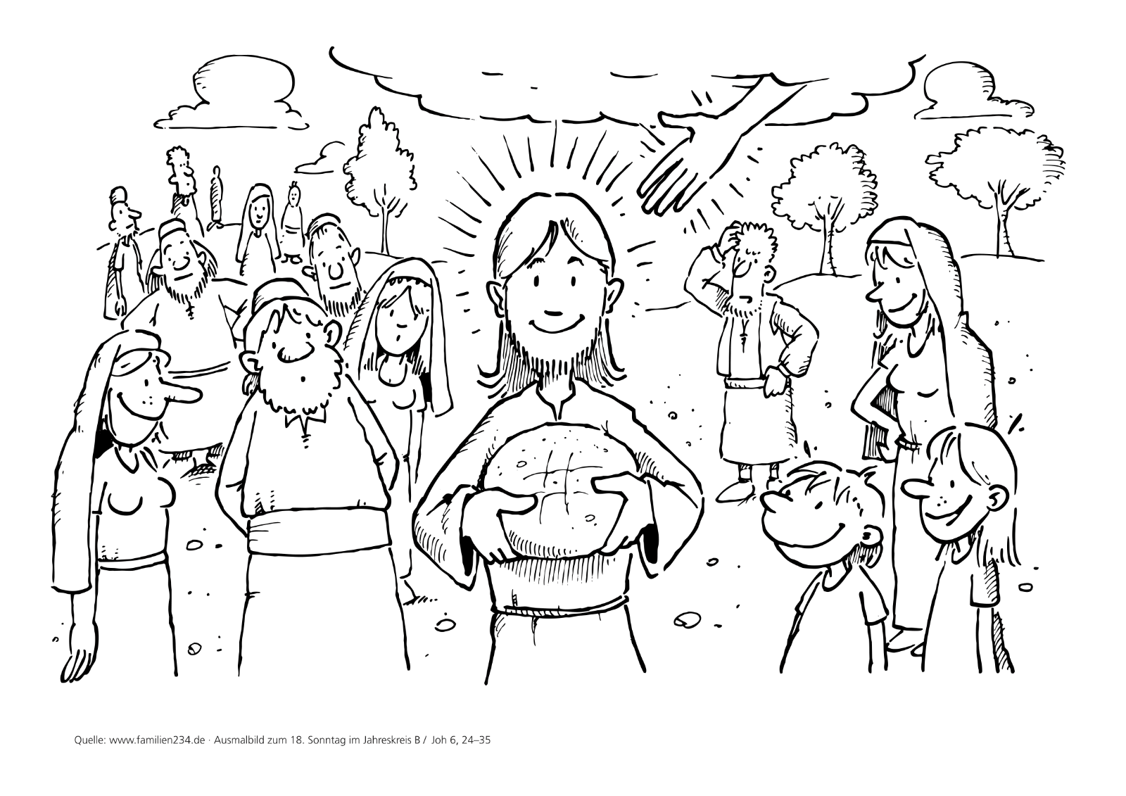 LesejahrB_18. Sonntag im Jahreskreis