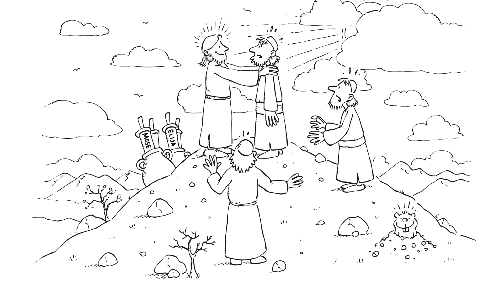 LesejahrB_2. Fastensonntag im Jahreskreis