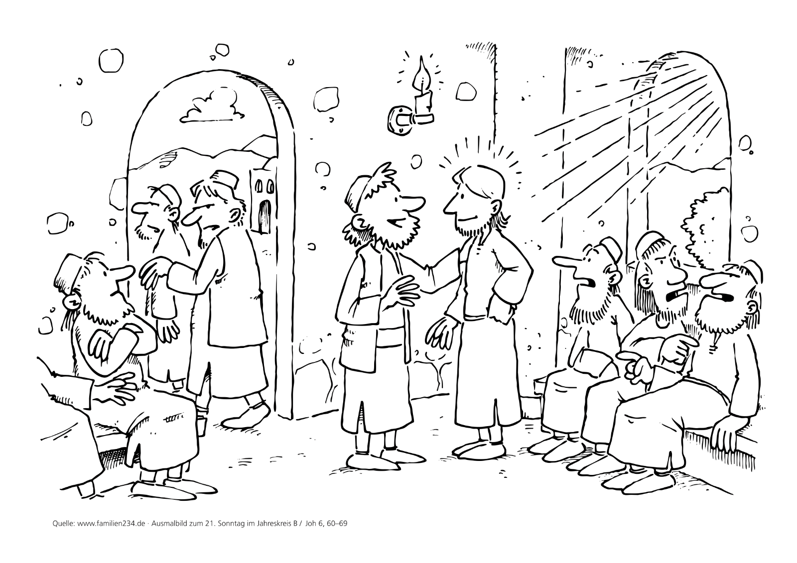 LesejahrB_21. Sonntag im Jahreskreis