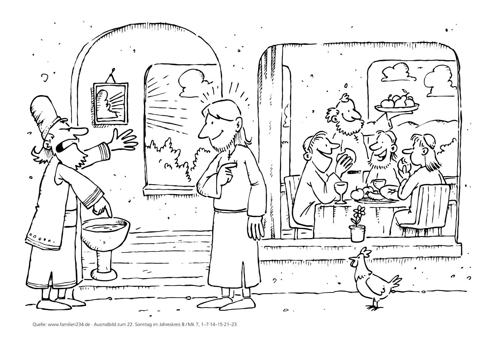 LesejahrB_22. Sonntag im Jahreskreis