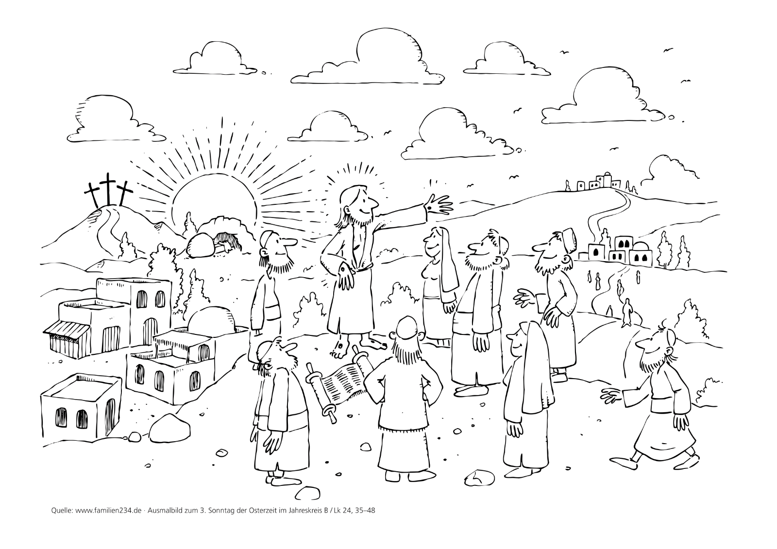 LesejahrB_3. Sonntag der Osterzeit (c) familien234.de LesejahrB_3. Sonntag der Osterzeit