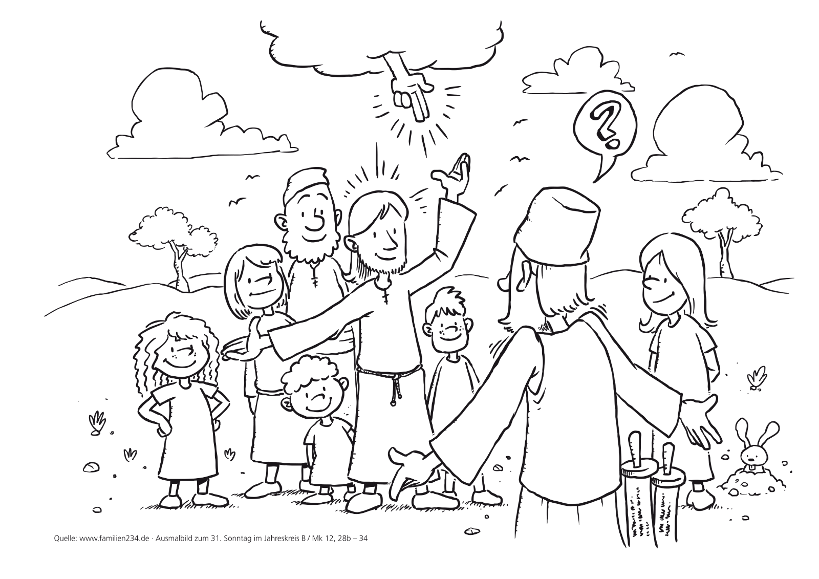 LesejahrB_31. Sonntag im Jahreskreis