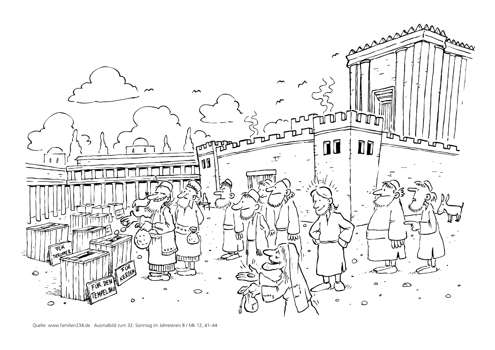 LesejahrB_32. Sonntag im Jahreskreis (c) familien234.de LesejahrB_32. Sonntag im Jahreskreis