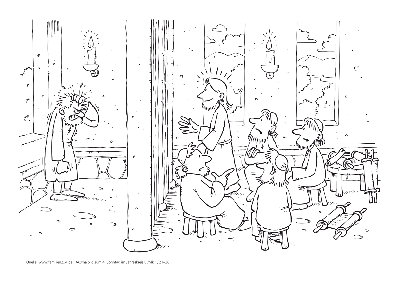 LesejahrB_4. Sonntag im Jahreskreis