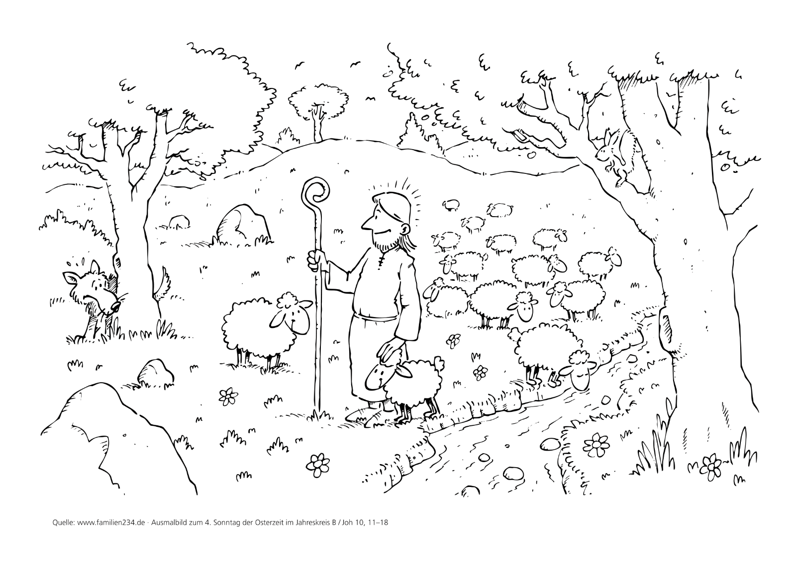 LesejahrB_4. Sonntag der Osterzeit (c) familien234.de LesejahrB_4. Sonntag der Osterzeit