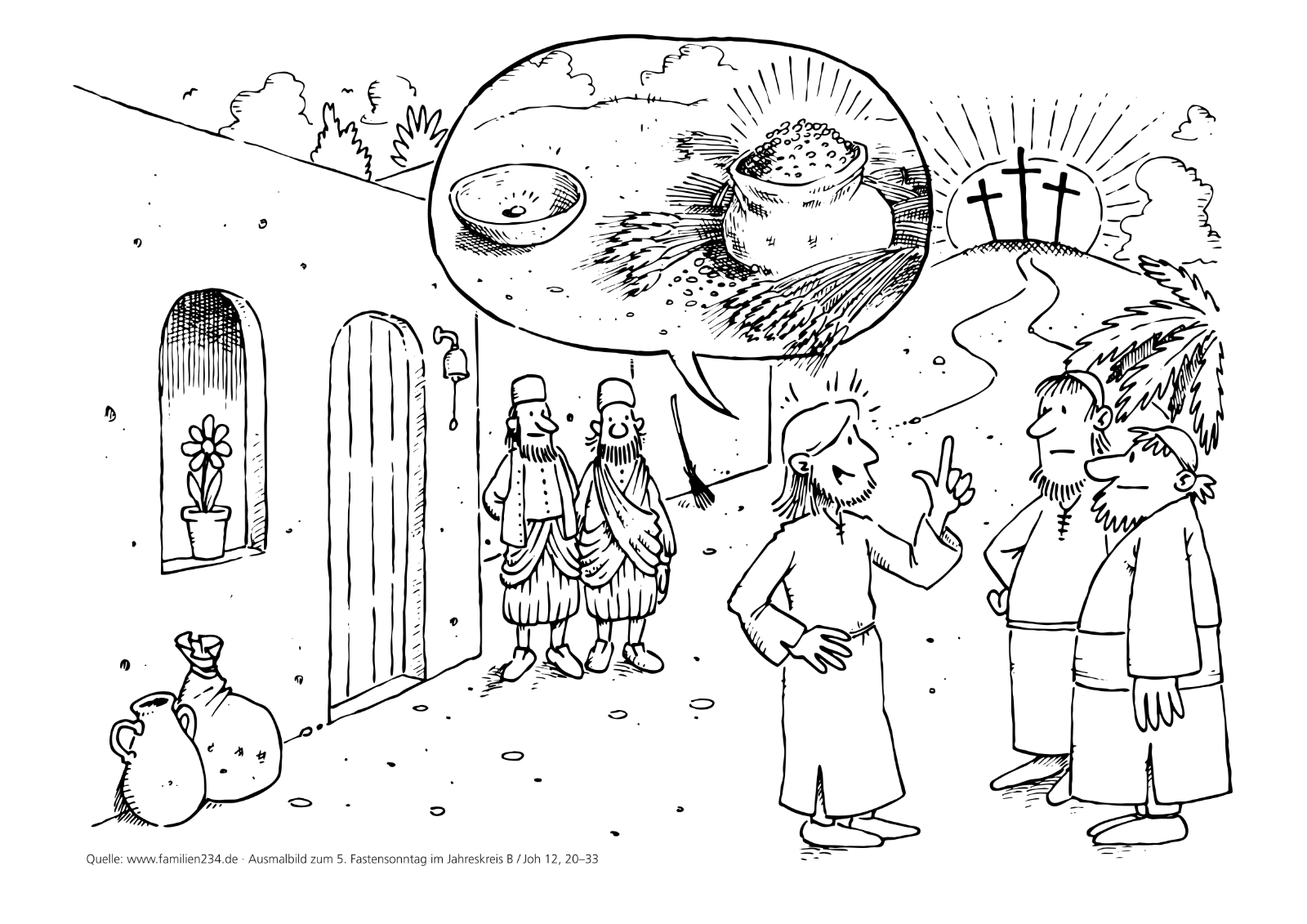 LesejahrB_5. Fastensonntag im Jahreskreis (c) familien234.de LesejahrB_5. Fastensonntag im Jahreskreis