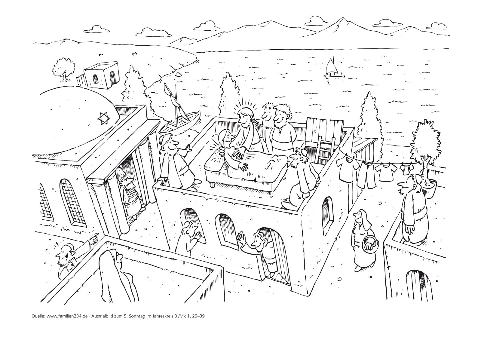 LesejahrB_5. Sonntag im Jahreskreis