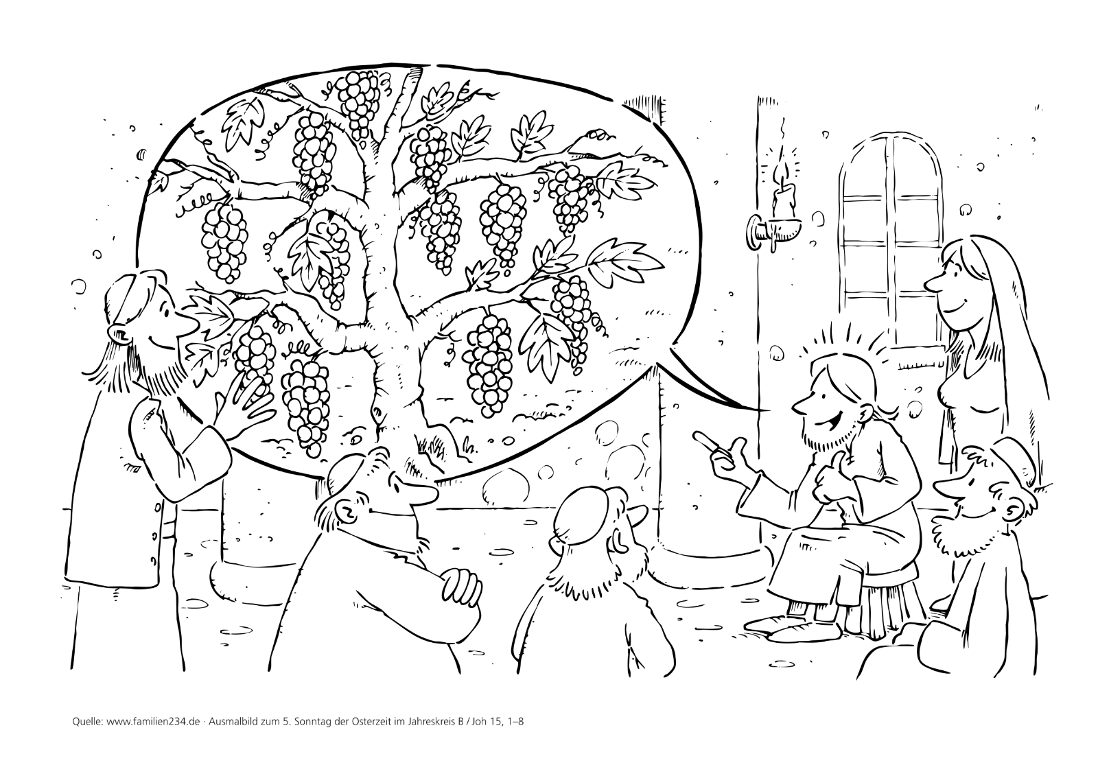LesejahrB_5. Sonntag der Osterzeit (c) familien234.de LesejahrB_5. Sonntag der Osterzeit