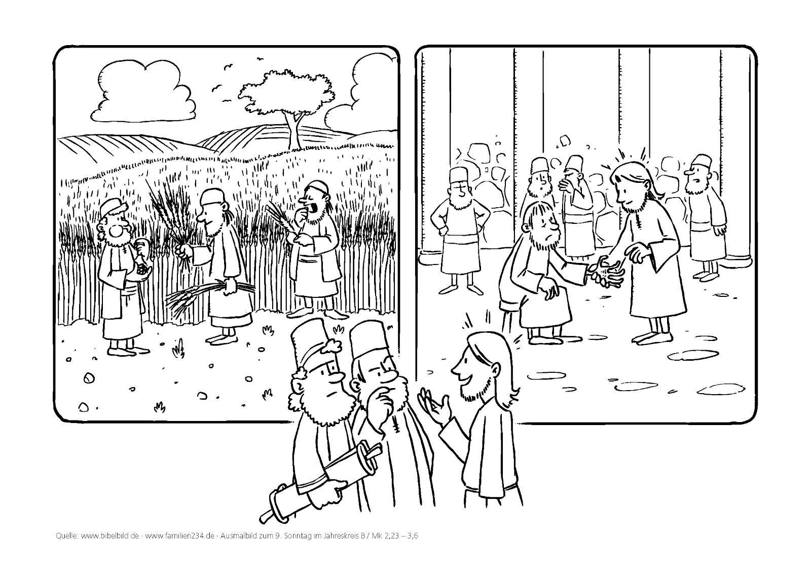 LesejahrB_9. Sonntag im Jahreskreis