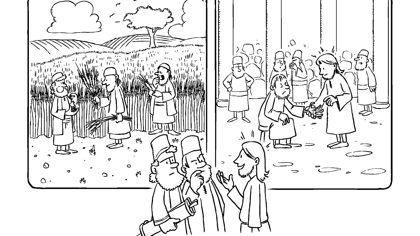 LesejahrB_9. Sonntag im Jahreskreis