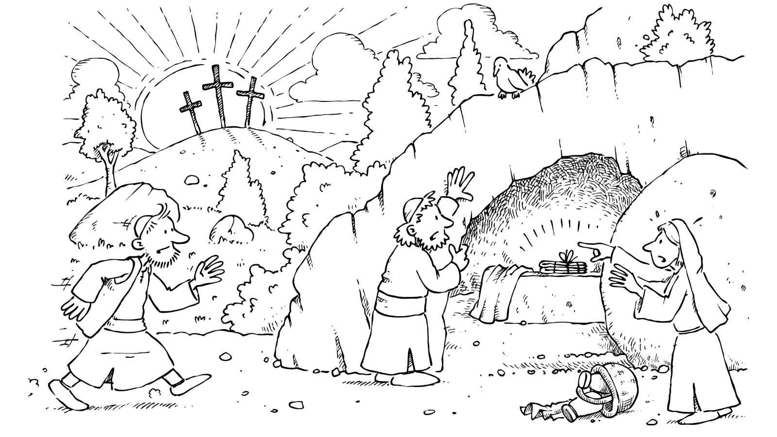 Vorschaubild zum Lesejahr B - Ostersonntag